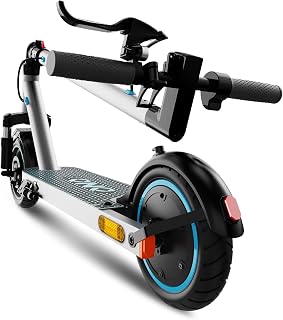 BeyondGroove Electric Scooter: 500W/1500W Peak Motor, 35-Mile Max Range, 22 MPH Speed, Foldable for Adults & Teens