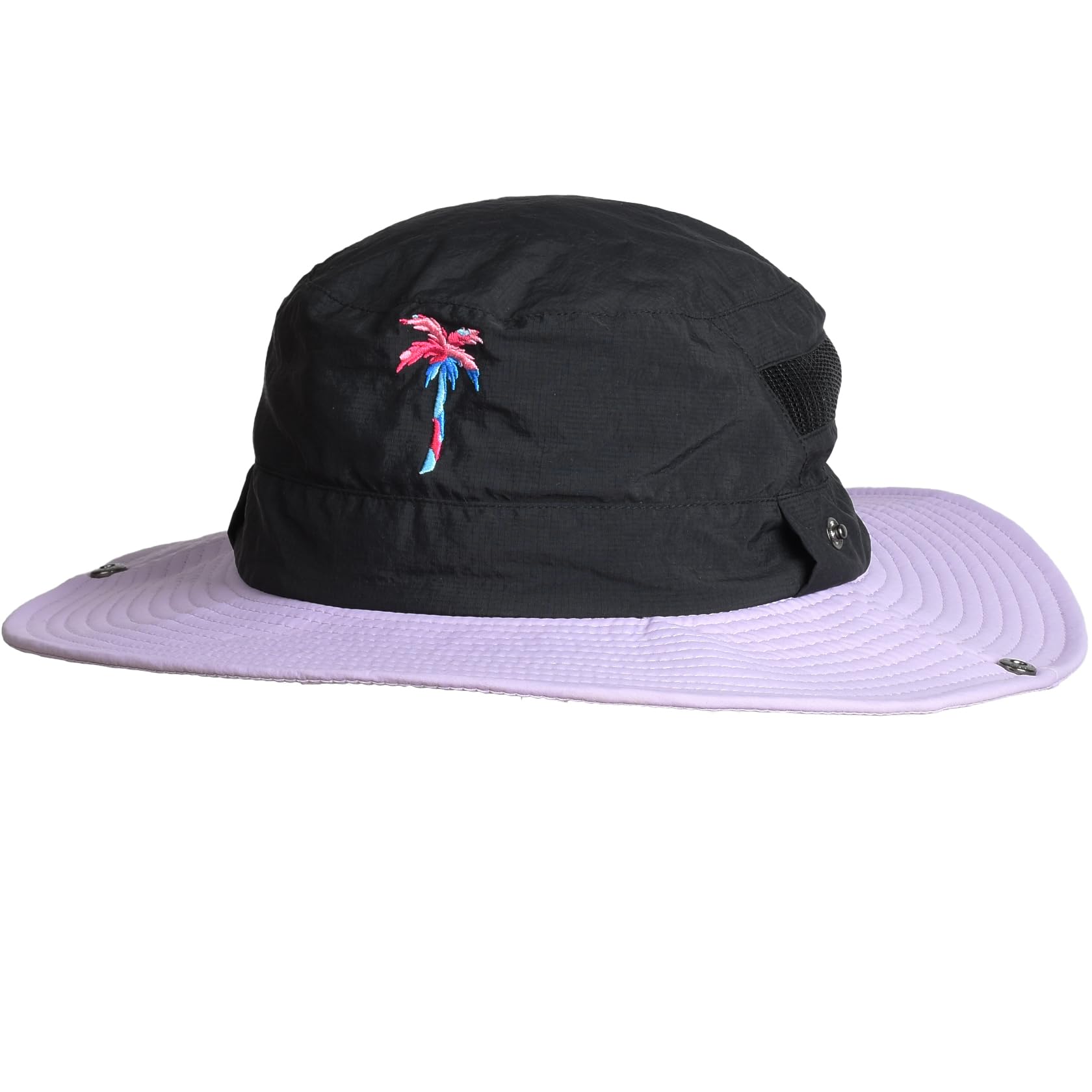 EDTREK Adventure Sun Hat for Womens Mens Kids Wide Brim Boonie with Sunglasses Hole Breathable Beach Hat