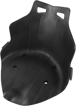 Balancing Scooter Seat Replacement PP Racing Attachment for Kart Use | Black PP Build, Lightweight and Compact Fit, Easy Installation, Secure Stable Base