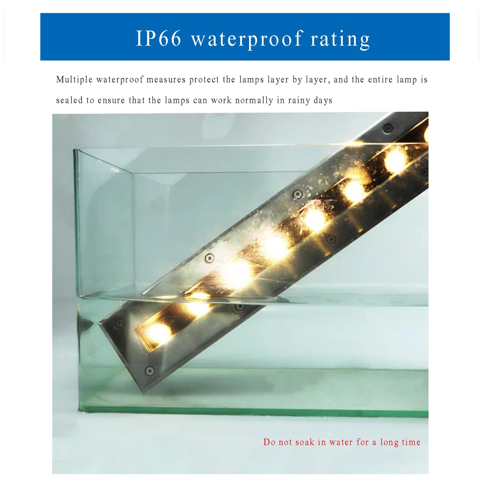 Wbudowane światła LED, zewnętrzne światła podłogowe, IP66, wodoodporne, podziemne światła podziemne, AC85-265V do podjazdów, podjazdów, mostów, schodów, ogrodzeń, oświetlenia krajobrazu firmy GIA