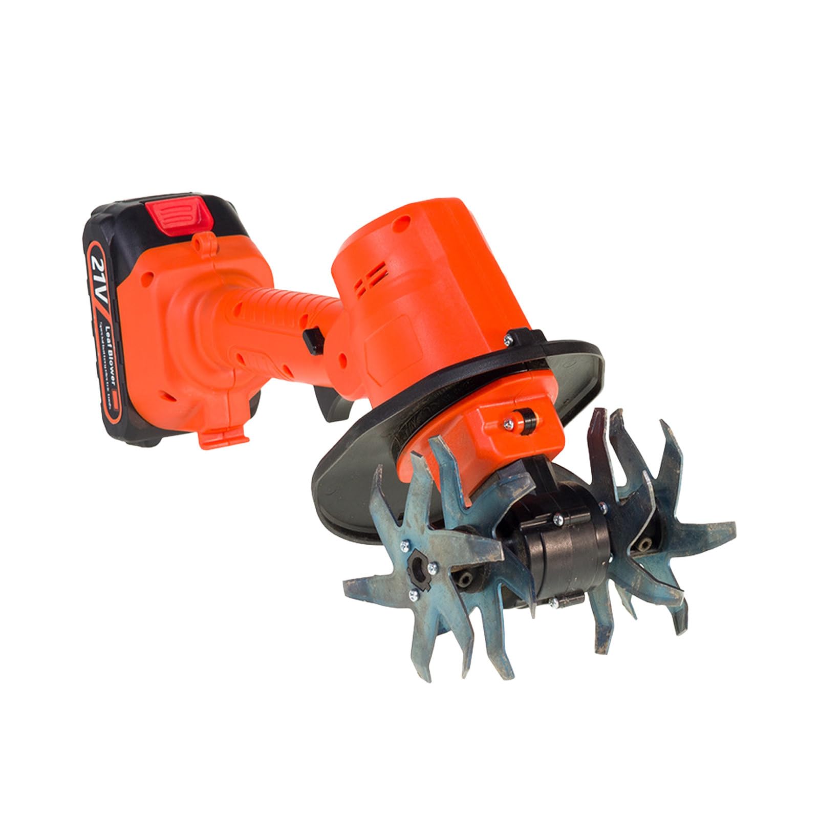 Elektryczny Kultywator Ogrodowy, Akumulatorowy Kultywator, Szerokość Robocza 10 Cm, GłęBokość Robocza 10 Cm, 235 Obr./Min, Do Uprawy Gleby W Gospodarstwie,Electrictiller-1battery