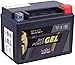 Produktbild intAct - GEL MOTORRADBATTERIE | Batterie mit +30% Startleistung. Für Roller, Motorrad, Quad, Rasentraktor | Bike-Power GEL12-4L-B, CB4L-B, 50411, 12V Batterie, 4 AH (c20), 60 A (EN) | Maße: 120x70x92mm