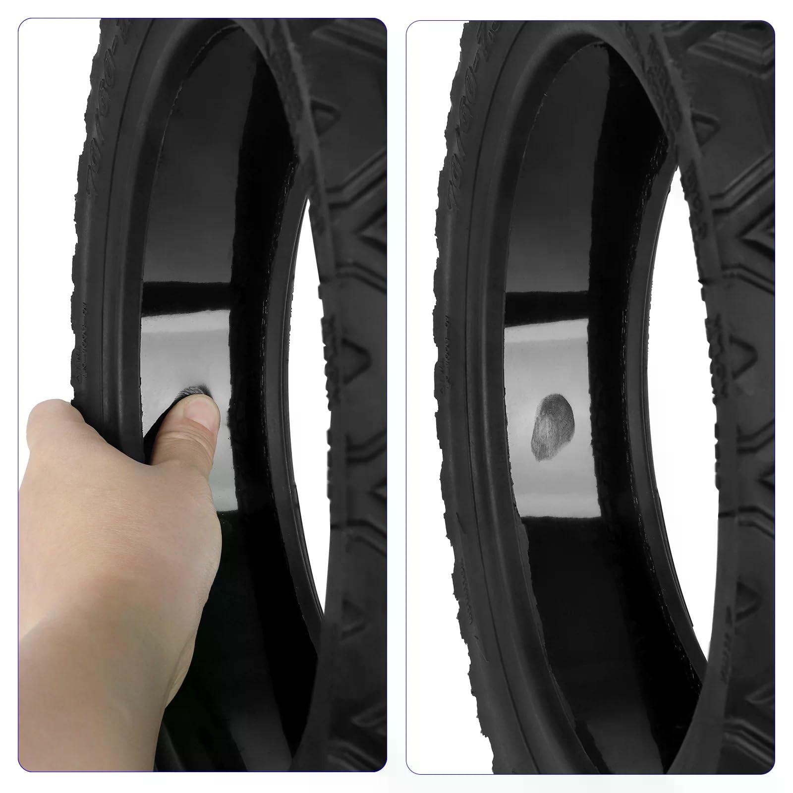 70/60-7,5 Pneumatico senza camera d'aria per fuoristrada per Segway ZT3 Pro/Pro D/ProE, pneumatico tubeless da 11 pollici, pneumatico rinforzato resistente all'usura, ruote di ricambio con