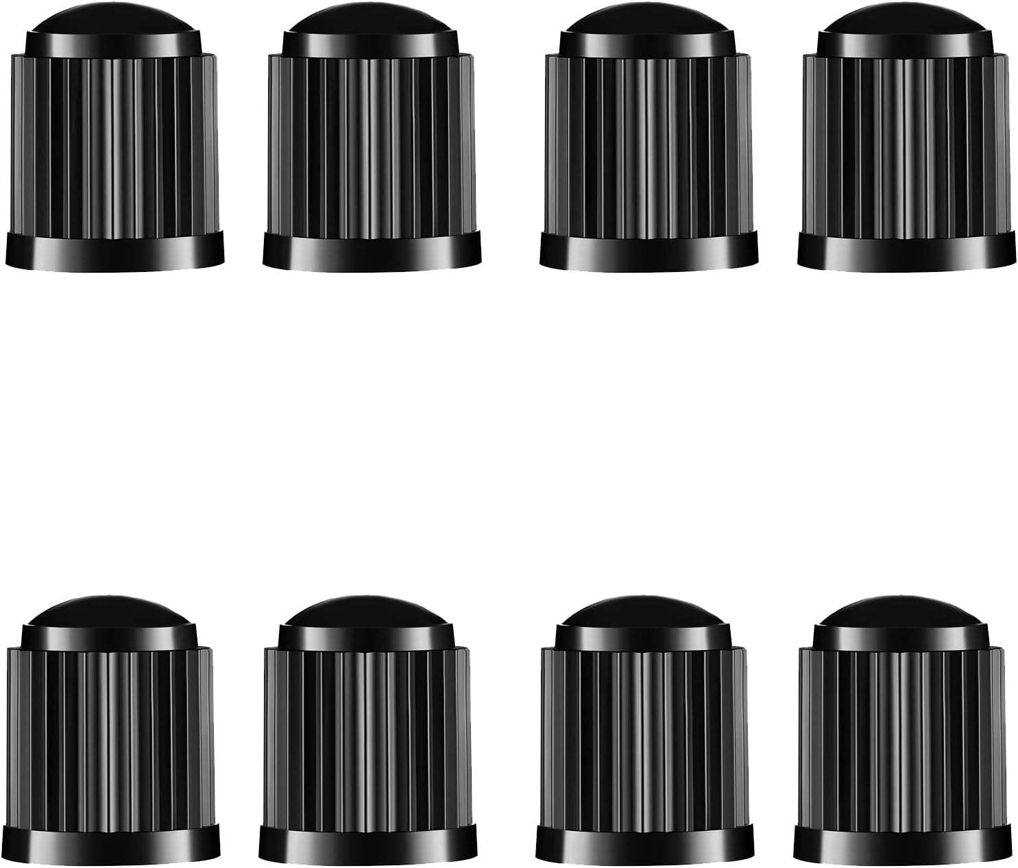 8 Pack Dust Caps For Car Tyres,Dust caps,Tyre Valve Caps With Seal Ring,Plastic Tyre Caps For