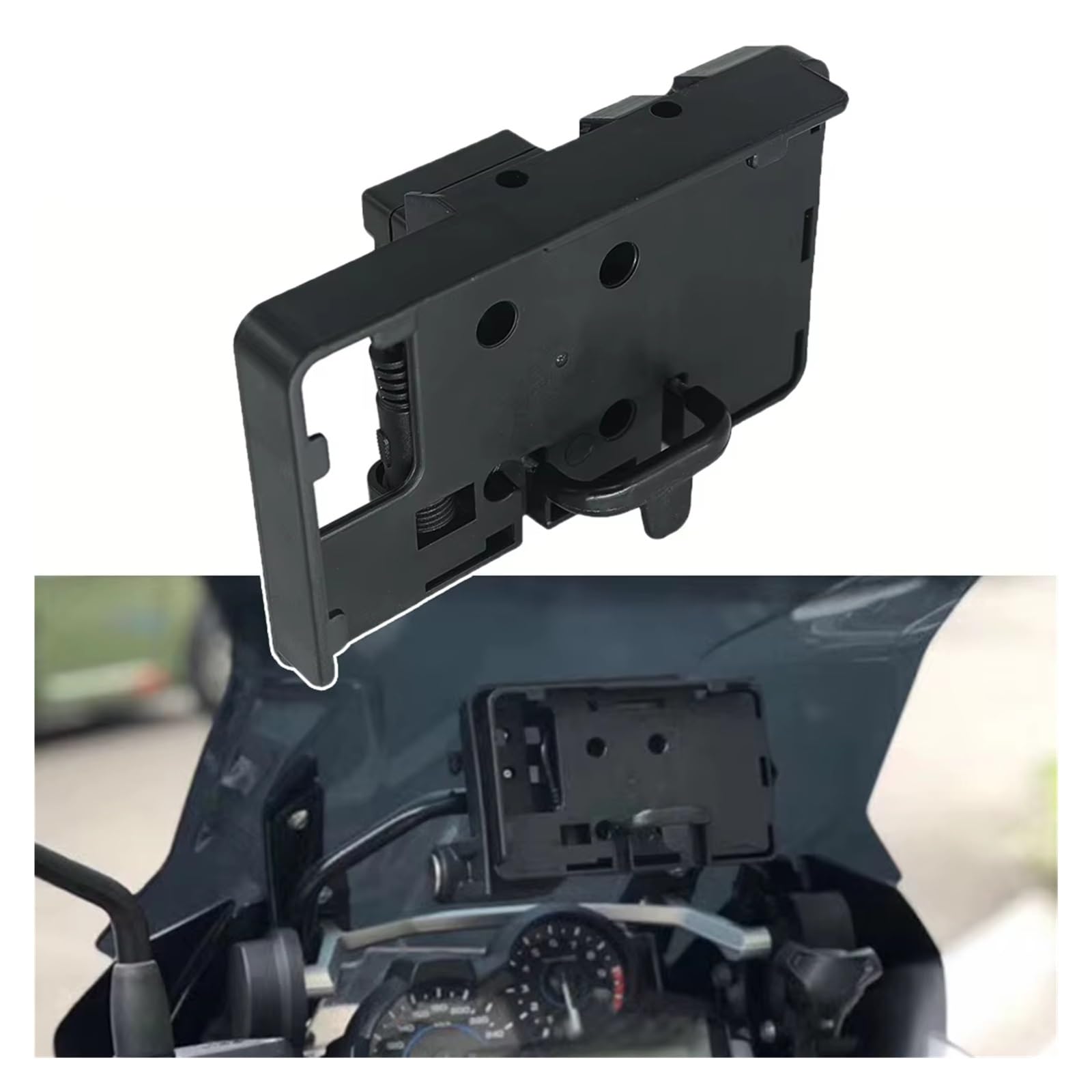 Genérico Soporte Navegación Soporte Teléfono Aventura Cargador USB Navegación para CRF1000L Africa Twin 2016 Soporte GPS Teléfono