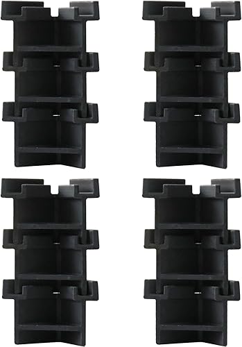 PIAOLGYI Apilador de bandejas altas de 12 piezas para secadora de congelación derecha de cosecha, accesorios compatibles con bandejas derecha de