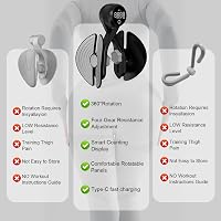 Aiorddl Comb Thigh Master combos Kegel Trainer Csípő és Medencefenék Erősítő Nőknek 6