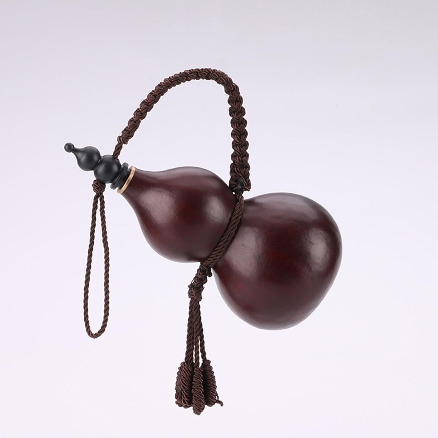 Hiking Water Bottle, Natural Gourd Water Bottle with Funnel and Base, Beeswax Anti-Seepage Wine Gourd for Outdoor Activities & Home Decoration,500ML,Gym Water Bottle(750ML)