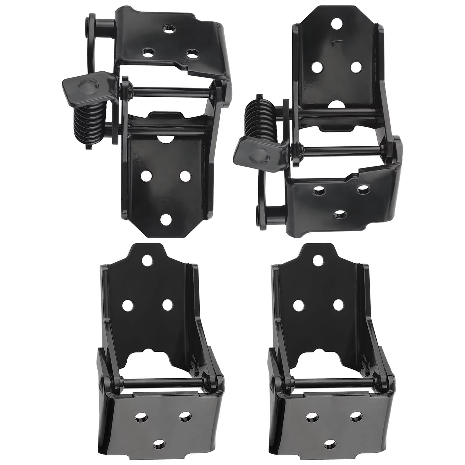 Car Door Hinge Compatible with Chevrolet for Camaro 1970 1971 1972 1973 1974 1975 1976 1977 1978 1979 1980 1981 Front Upper Lower Door Hinge
