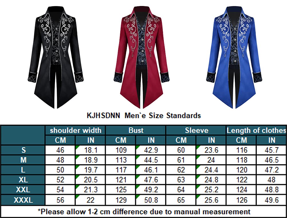 BPURB Ragazzi Gotico Medievale Tailcoat Cappotto Steampunk Vittoriano Frock Coat Coloniale Giacca Storica per Bambini (XS, Marrone