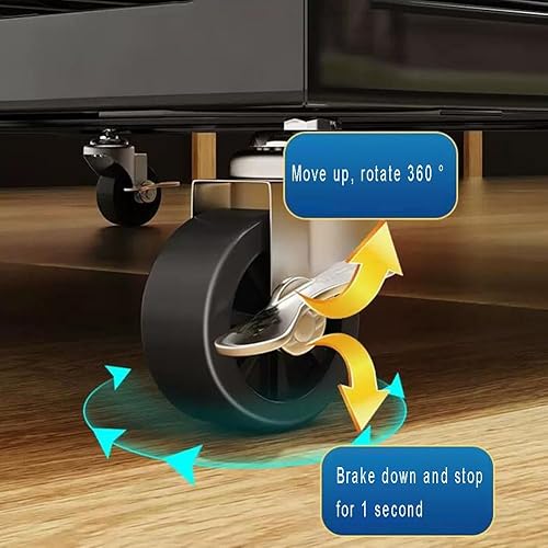 Miniatura 5 de zktoermn Estantes de supermercado, cesta de frutas de 45 niveles, apilable, estante de almacenamiento de alambre para frutas, verduras, cebolla,