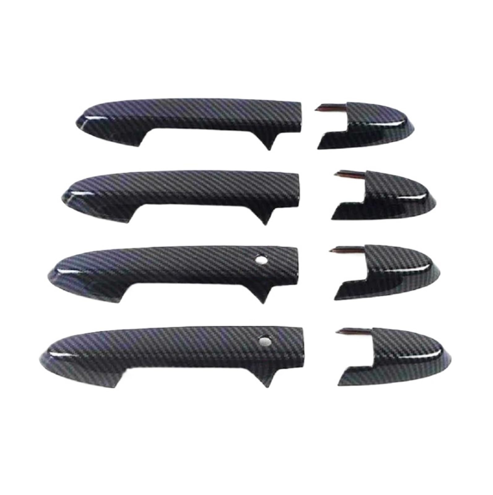 Mtvtfecewg Type B For Fit For Jazz Gk5 Gp5 2014-2018 Car Exterior Door Handles Covers Protection Sticker
