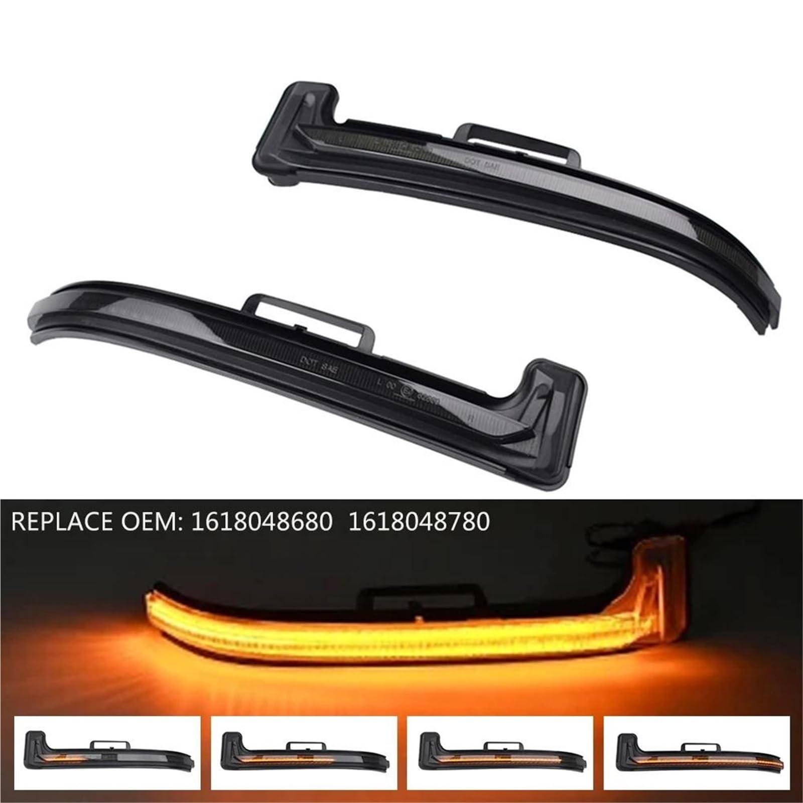 pour Peugeot 3008 P84 5008 T87 2017-2021 Clignotants