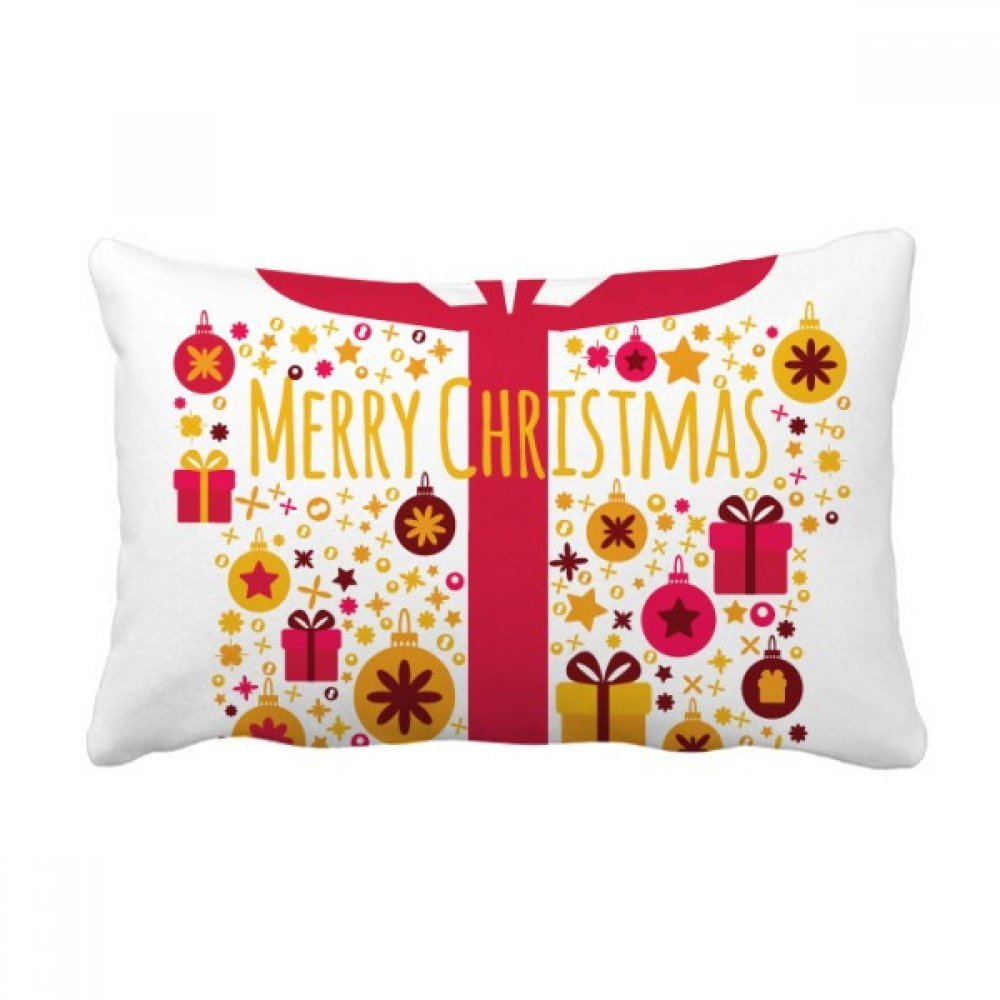 Coussin lombaire transparent motif festival multicolor 16x24 pouces
