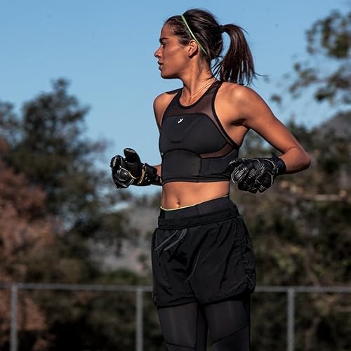 Miniatura 5 de Storelli Womens BodyShield Crop Top Padded Goalkeeper Base Layer Enhanced Chest and Rib Protection