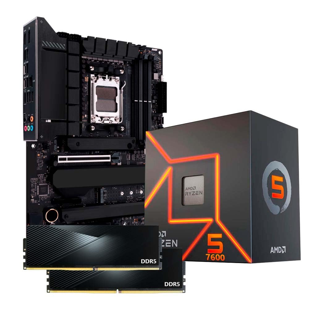 KIT UPGRADE AMD RYZEN 5 7600, PLACA MÃE X670, 16GB DDR5, NEOLOGIC