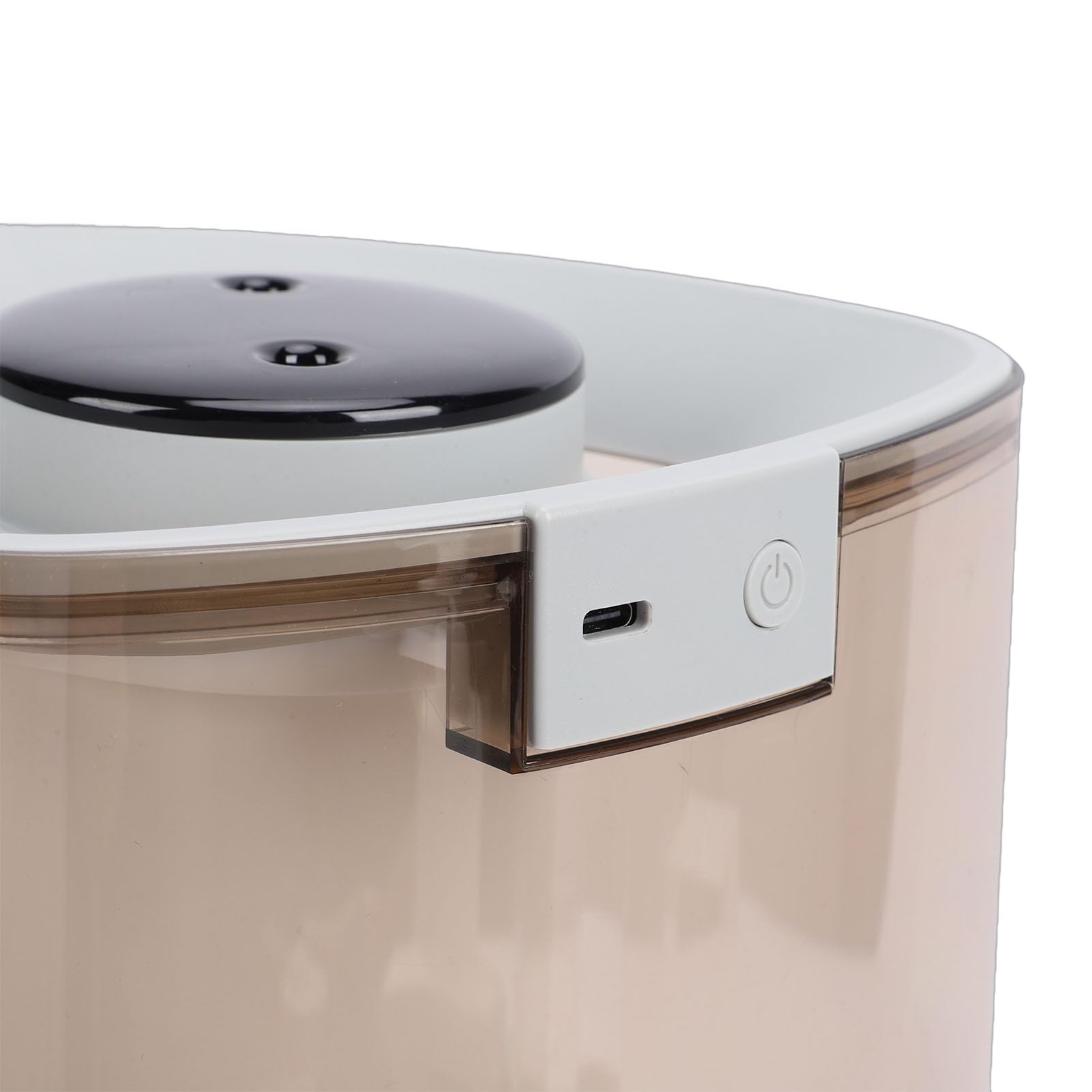 Zunate Umidificatore da 5 Litri Umidificatore a Nebbia Fredda Alimentato Tramite USB con Doppio Ugello con Luce Notturna per Camera da Letto, Stanza Grande, Ufficio e Piante, Mini Controllo Silenzioso