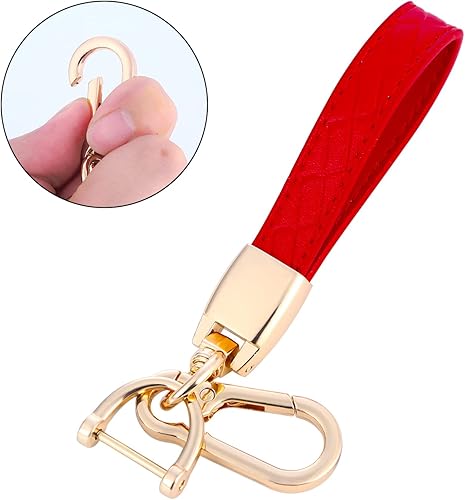 Miniatura 5 de Funda para llavero Mercedes Benz, compatible con Mercedes Benz A B C E G K R S M CLS CLK G Class AMG, Rojo -