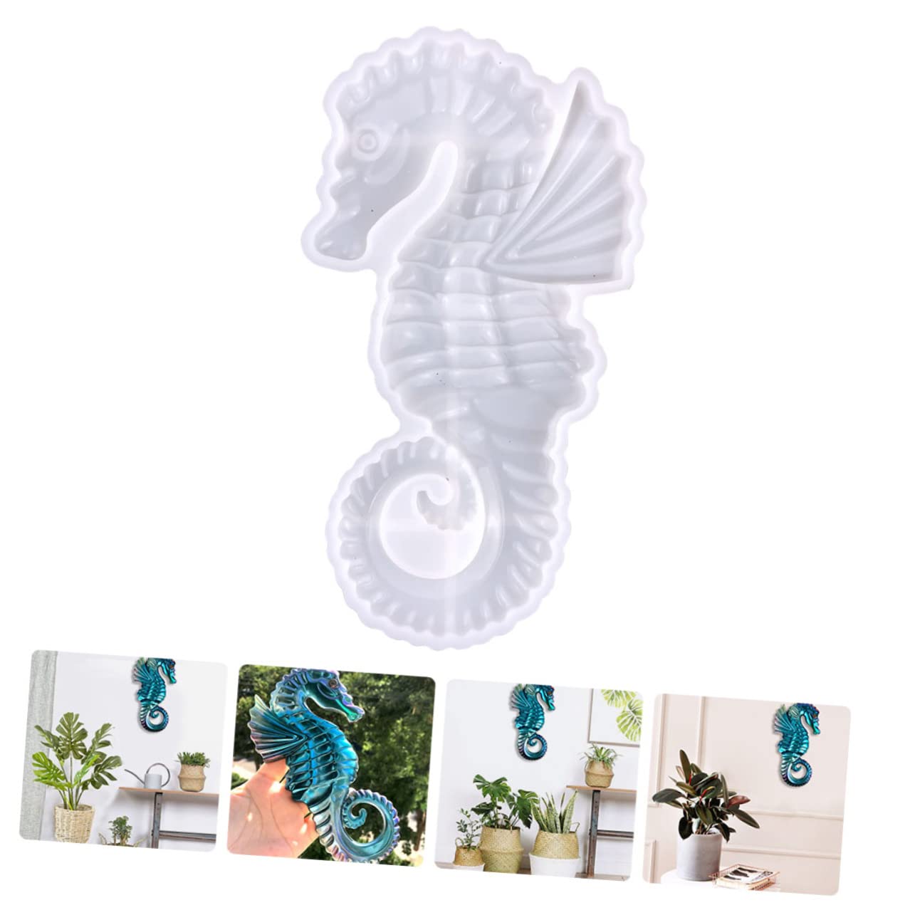 SHINEOFI 5piezas Molde De Flexible Para Decoración De Molde De Epóxica Para Manualidades y Adornos De Pared