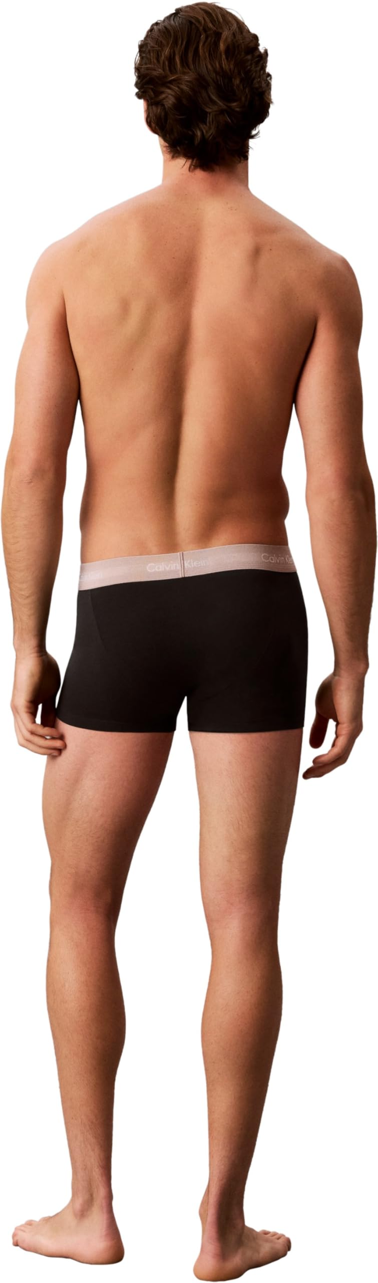 Calvin Klein Boxer Uomo Confezione 5 Capi Elastico a Vista logato Cotone Elasticizzato Articolo NB2734A