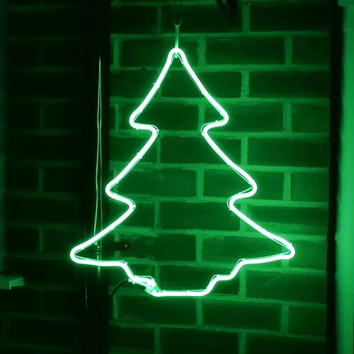 Vista 8 de JIGUOOR - Tira de luces de neón brillantes con cable EL y paquete de baterías, de 9.8 pies, 360 de iluminación, para bricolaje, festivales