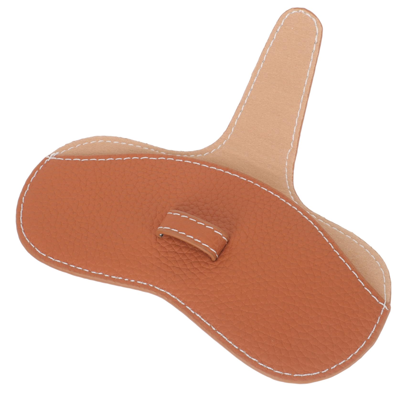 bolsa de gafas estuche delgado para gafas estuche gafas de sol estuche portatodo estuche para gafas resistente al desgaste sostenedores de la manga para las mujeres cuero