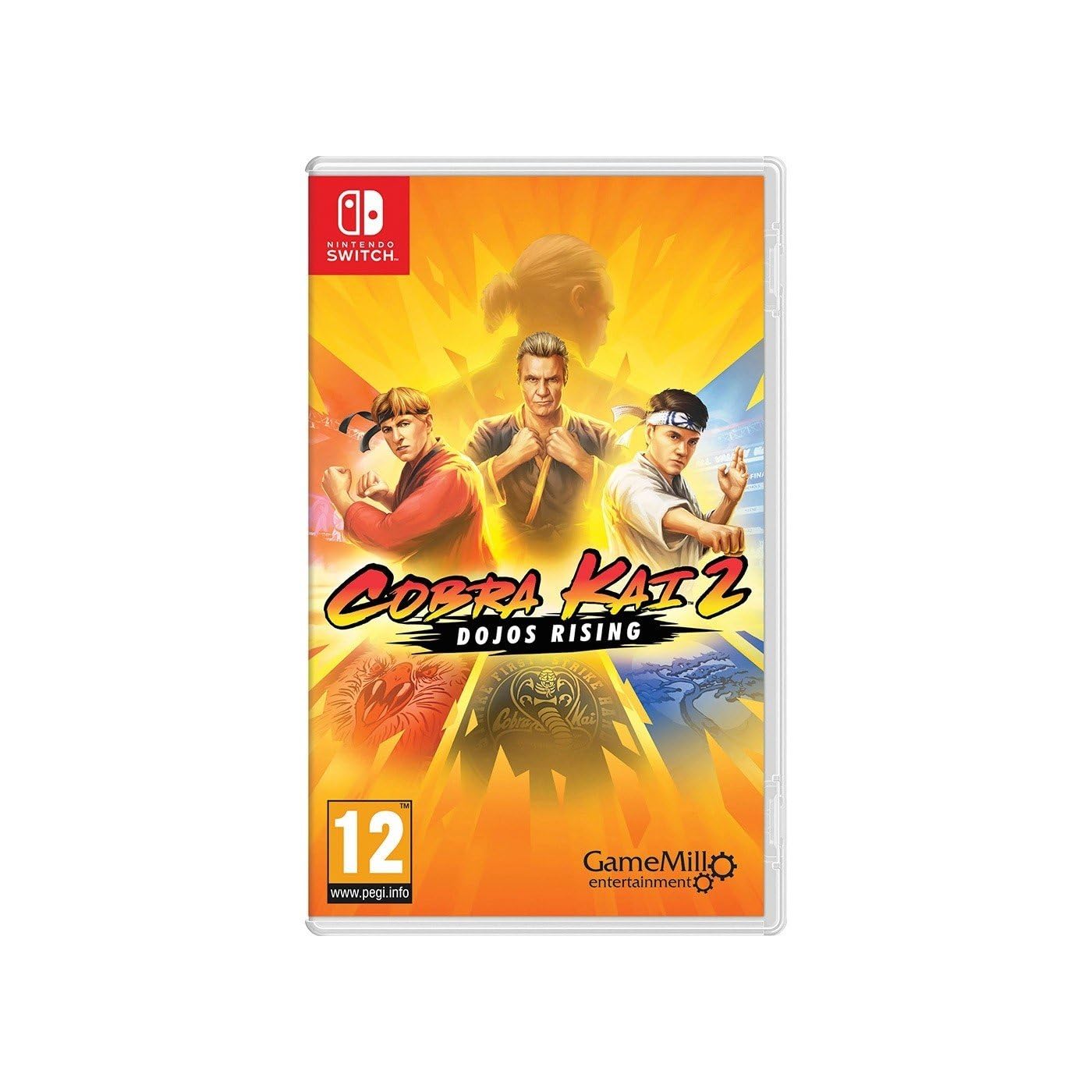 Cobra Kai 2 Dojos Rising SWITCH - Code de Téléchargement Uniquement. Ne contient pas de disque de jeu !