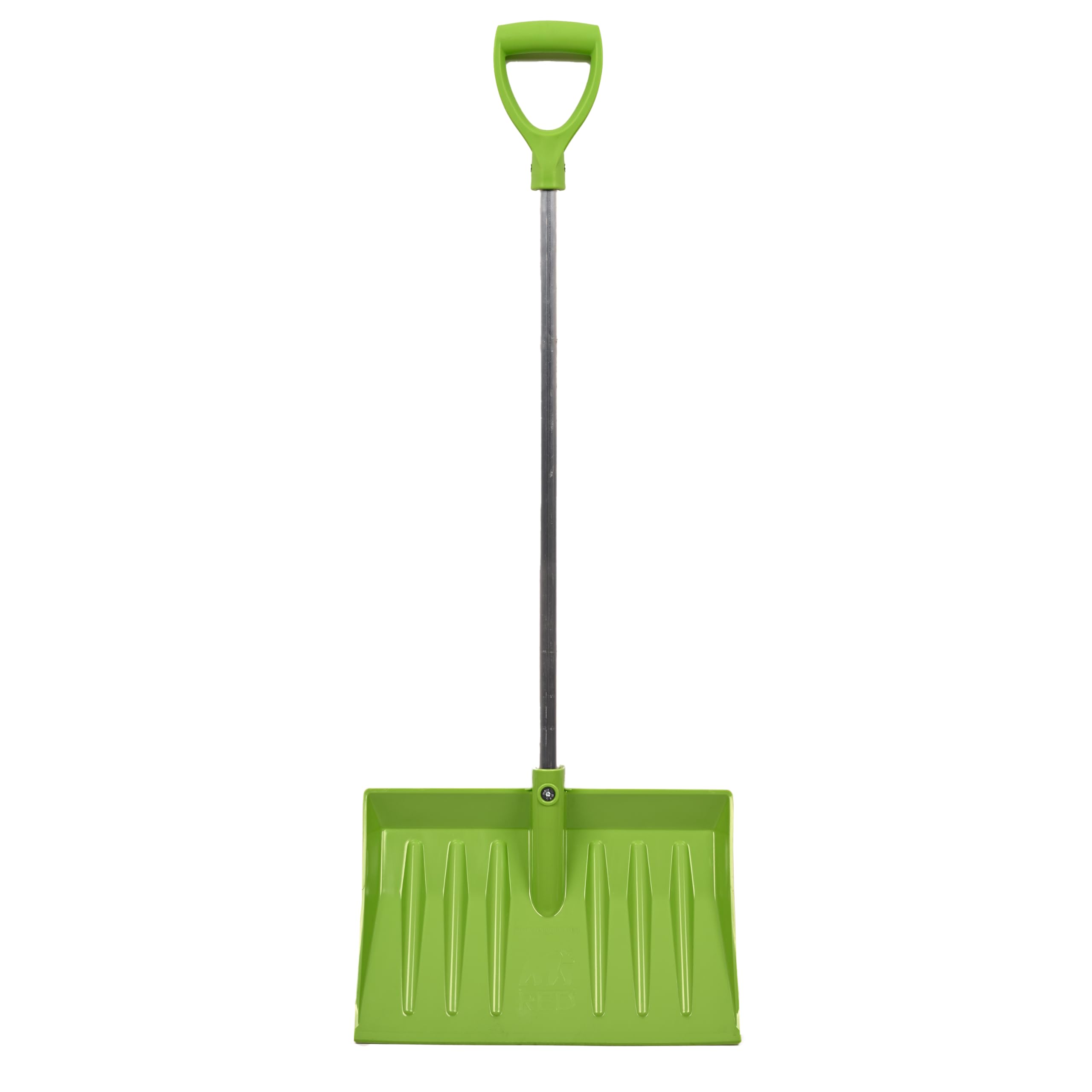 Red Gorilla Small Multi Shovel with D-Grip Handle Short Multi-Purpose Spade Lightweight Tool for Mucking Out Stable Garden Compost or Snow Shovel (Pistachio)