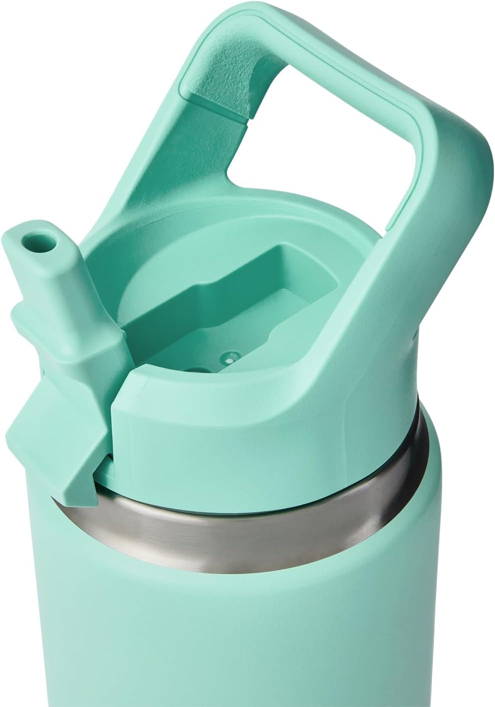 YETI Rambler 26 oz Bottle, Vacuum Insulated, Stainless Steel with Color Matching Straw Cap - Image 7