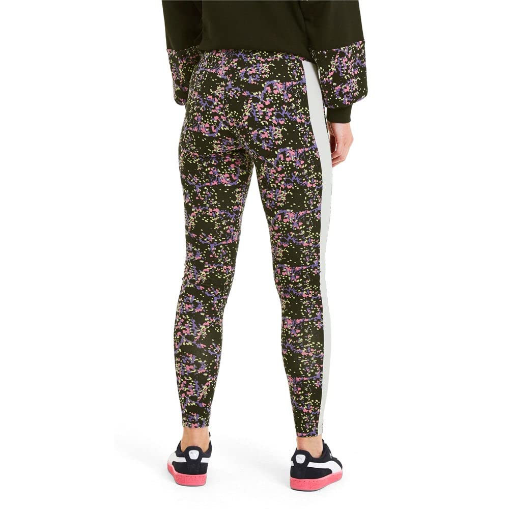 PUMA Women's Leggings, Black-Splat All Over Print, XS