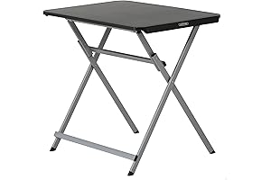 Black 30-Inch Portable Lifetime Personal Folding Table (80623)