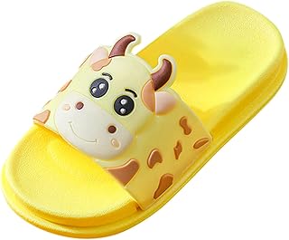 Chinelos de desenho animado sapatos para bebês meninas meninos sandálias de verão chinelos de vaca chinelos de desenho animado infantil