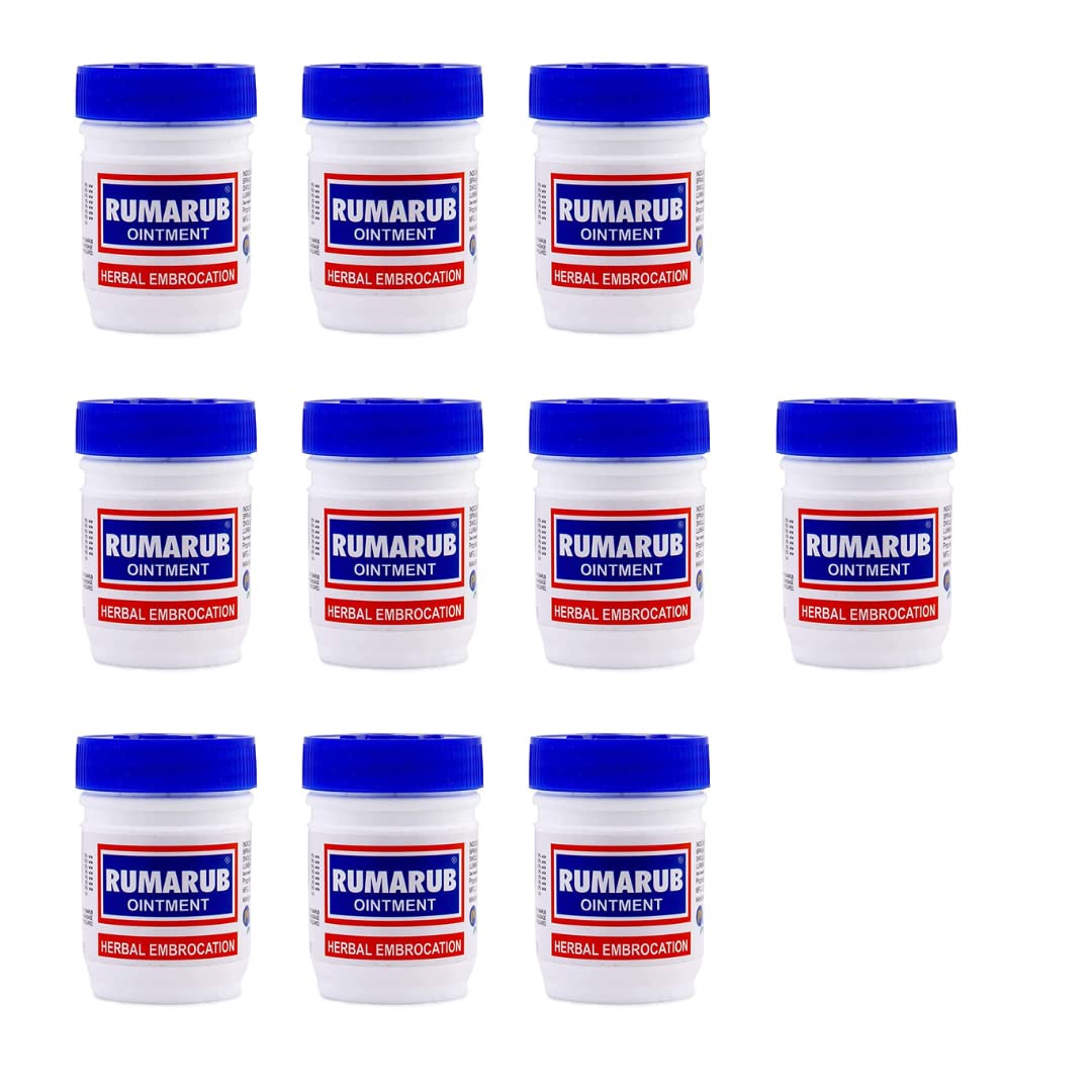 Jiwadaya Rumarub Ointment Ayurvedic/Herbal Embrocation- 10 Bottles EACH Of 25 gm-picture-20