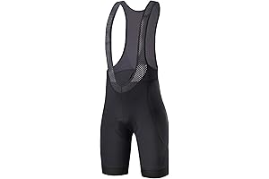 Men's 3D Sponge Padded Cycling Bib Shorts
