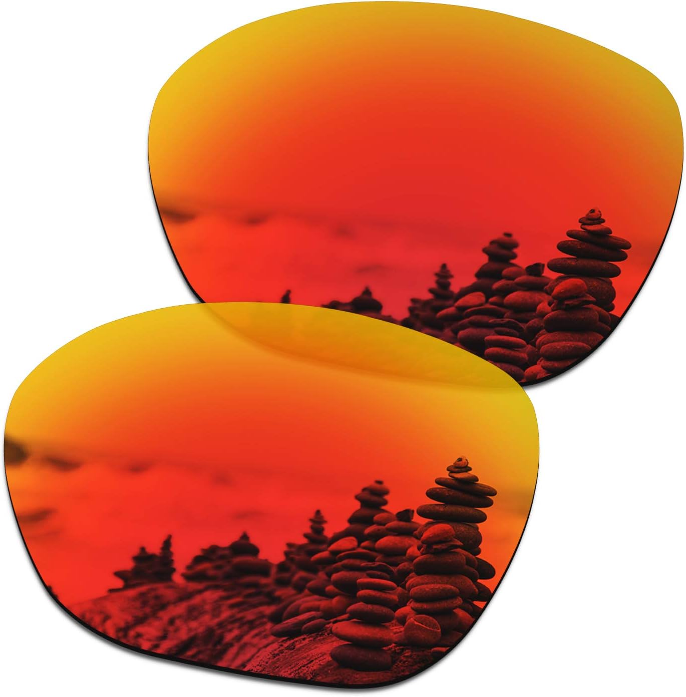 SmartVLT Women's Replacement Lenses/Nosepieces for Oakley Overtime OO9167 Sunglass - More Options