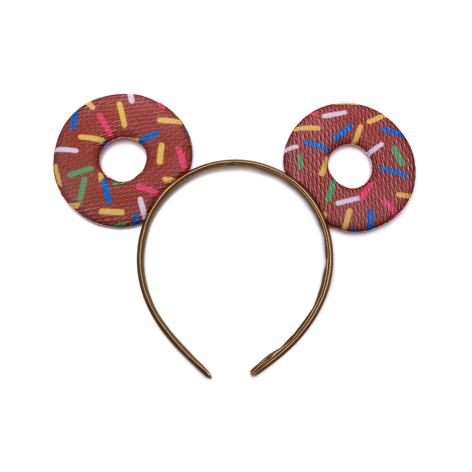 TOP HUNTERCute Donut Mouse Ears Headband for Donut Party Supplies or Doughnut Costume Accessories