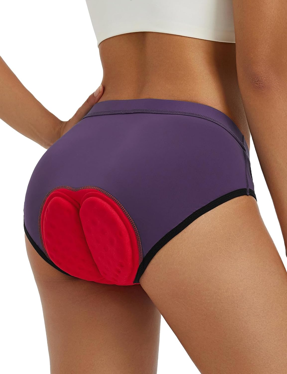 baleaf Women's 4D Padded Bike Underwear Cycling Shorts Biking Bicycle MTB Briefs Gear Clothes Biker Padding