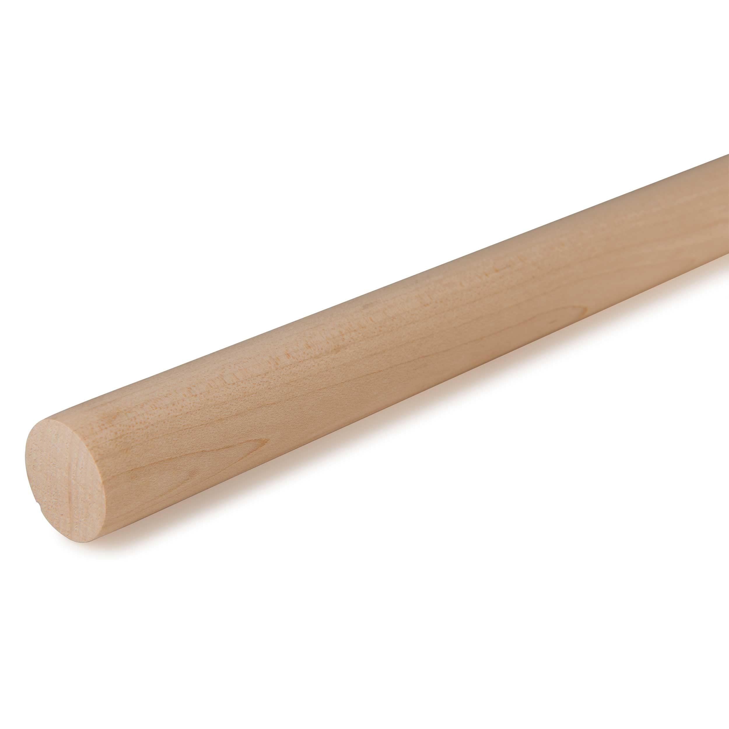 Cindoco Maple Dowel 7/8" Round, Single Piece