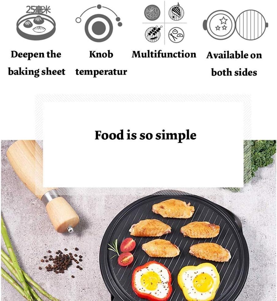 Electric Baking Pan, Cake Stall Double-sided Heating Household Suspension Pancake Machine