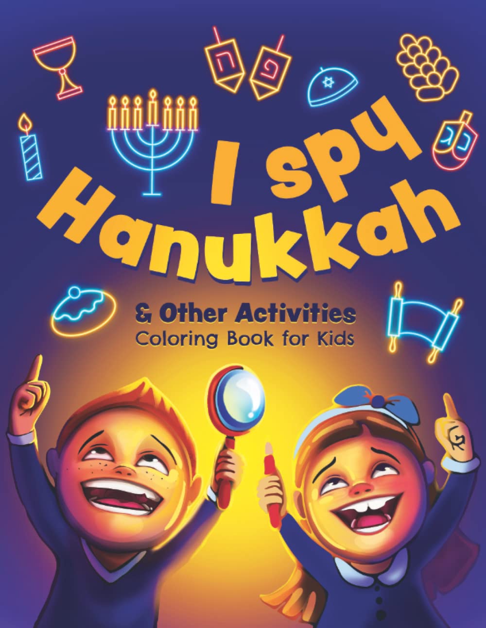 I Spy Hanukkah Activity Book for Kids - Hanukkah Gifts for Kids | Hanukkah Books for Kids | Hanukah Jewish Books for Girls and Boys| Hanukkah Crafts ... Holiday Book for Kids All Ages Chanukah Gifts
