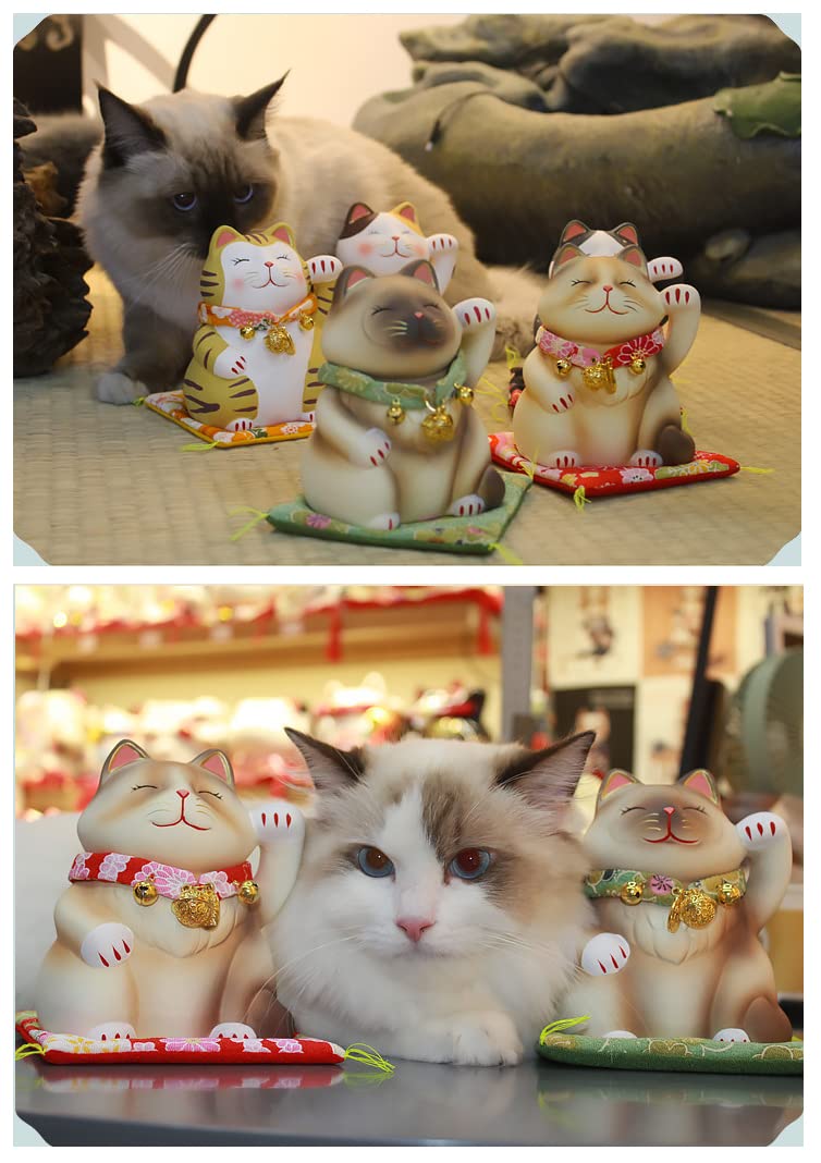 Sculpture De Chat Siamese En Céramique Vintage Grandeur Nature De