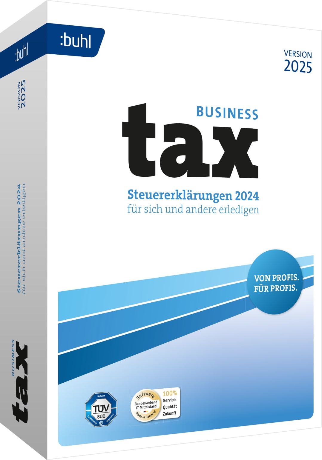 Tax 2025 Business (für Steuerjahr 2024) |100 Abgaben|Standard Verpackung