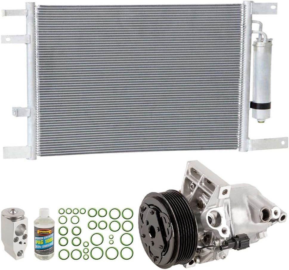 A/C Kit w/AC Compressor Condenser & Drier For Nissan Versa 2012 2013 2014 2015 - BuyAutoParts 61-89142R6 New