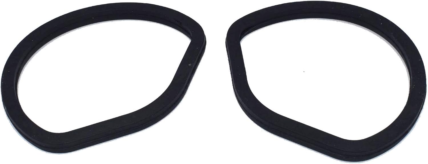 2Pcs Engine Oil Filter Housing Seal Ring Gasket Fit For Benz E280 C230 1121840061