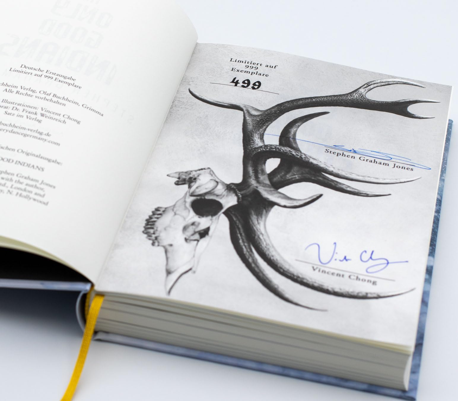 The Only Good Indians von Stephen Graham Jones - signierte Limited-Edition