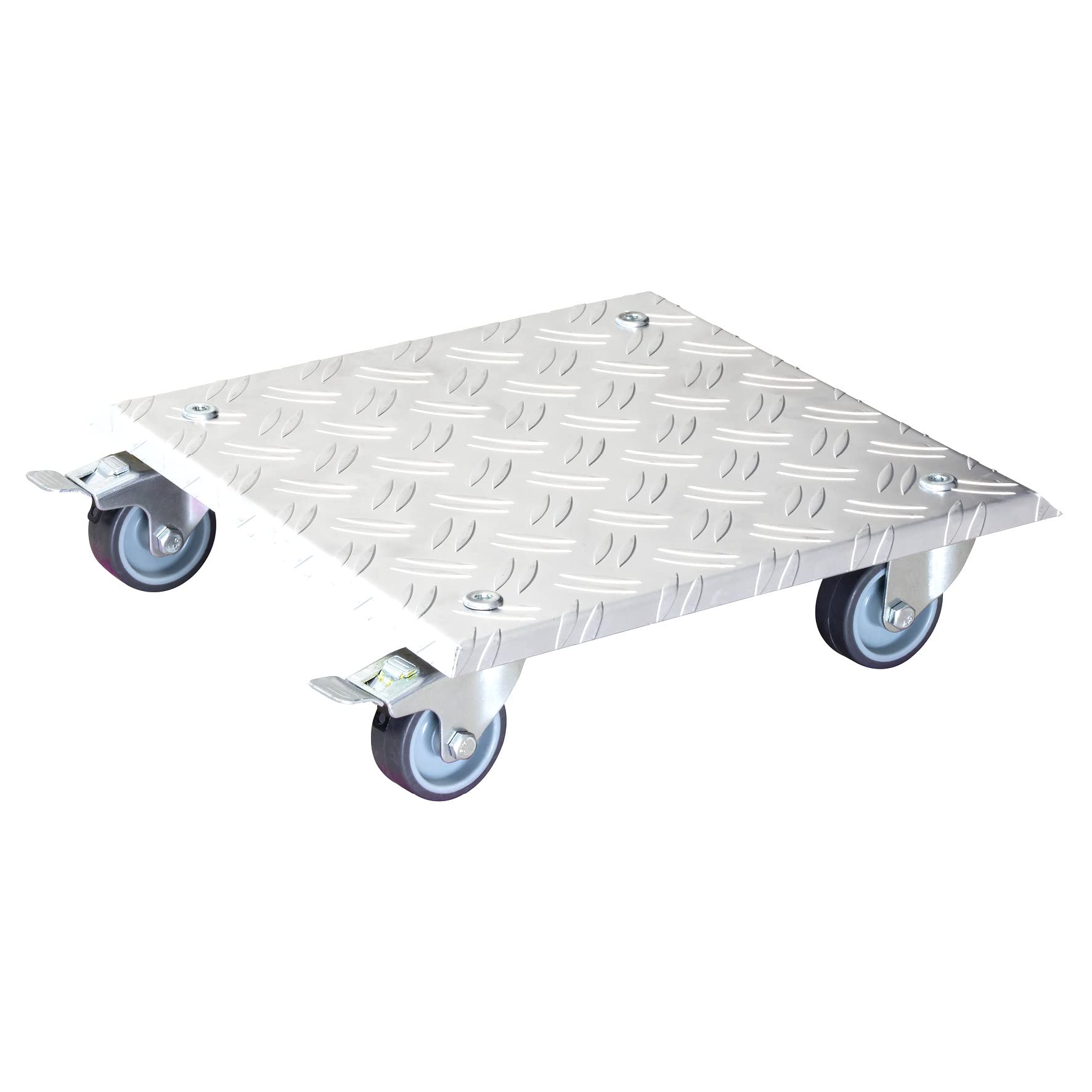 Wagner Pflanzenroller FENG Shui 40 x 40 x 10,5 cm I Blumenroller für den Innenbe