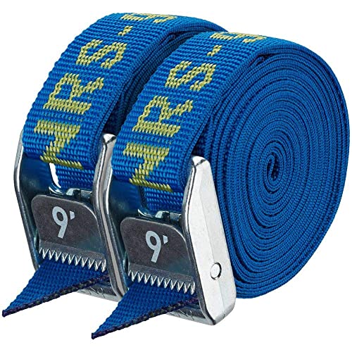NRS 1 HD Tie-Down Straps 9 Pair Iconic Blue