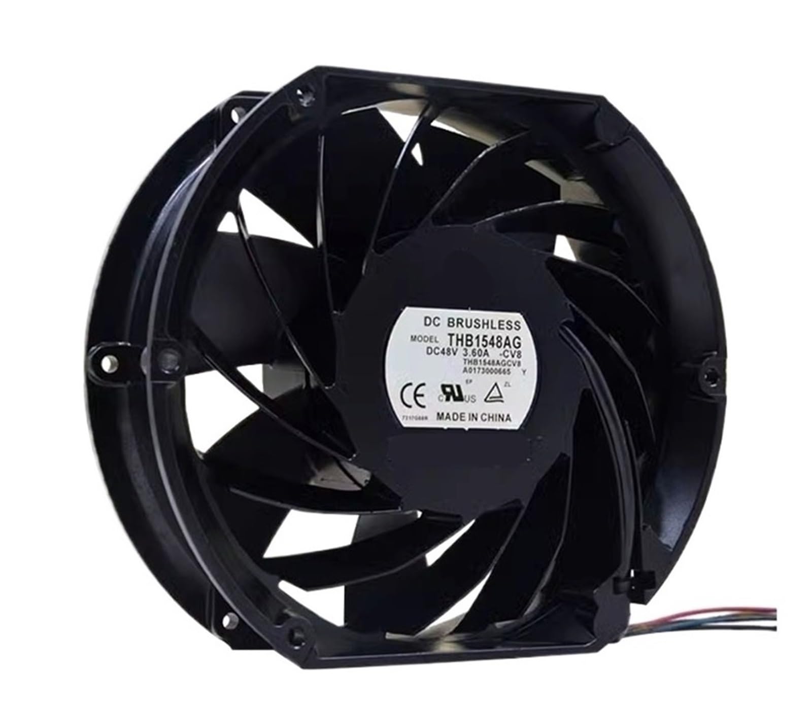 YMUGUEGH THB1548AG AXIAL172X50.8MM DC48V 3.60A 4 Wires Fan