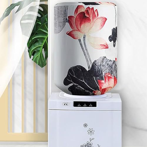 Miniatura 4 de Dispensador de agua de 5 galones a prueba de polvo, cubierta protectora de cubo de agua de tela de alta elasticidad, cubierta protectora elástica