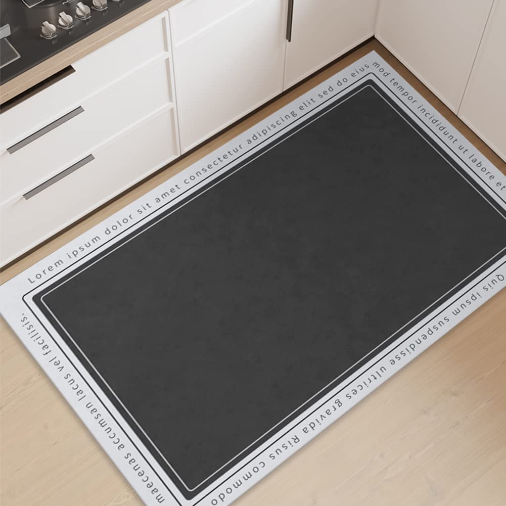 Tapis de cuisine souple grand format pour sol de cuisine moderne